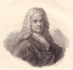 Portrett av den italienske matematikeren Jacopo Riccati (1676-1754), kobberstikk av Caterina Piotti-Pirola av Walter Charles Mills