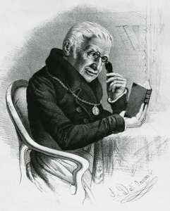 Portrett av Lorenzo Rondolini (1752-1844), italiensk lege og forfatter, tegning av Antonio Dall