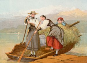 Hjem fra fjellene, Sveits av John Absolon