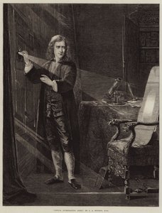 Newton undersøker lys