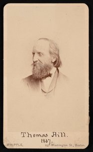 Portrett av Thomas Hill 1818-1891, 1867.