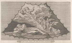 Jakob og den himmelske stigen av John Alexander