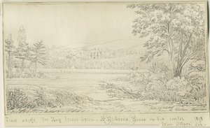 Burton-upon-Trent: penn- og blekktegning, 1818