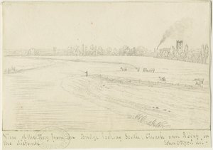 Burton-upon-Trent: penn- og blekktegning, nd [1799-1854] (tegning) av John Allport