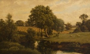 Finham Brook nær Coventry, 1888