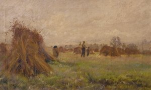 Innhøstingsscene, 1885-99