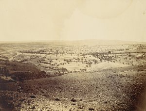 Jerusalem, 1860-tallet.
