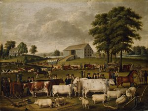 En Pennsylvania Country Fair, 1824 av John Archibald Woodside