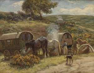 Et sigøynerleir (brett)