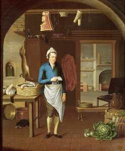 Kjøkkenscene, 1771