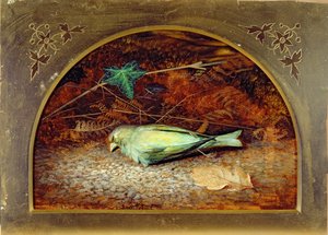 En død linnet av John Atkinson Grimshaw