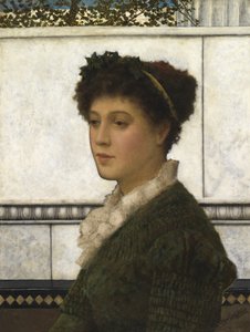 Brunetta, 1882 av John Atkinson Grimshaw