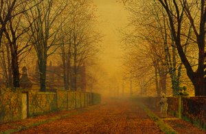 Kveldsglød av John Atkinson Grimshaw