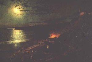 Scarborough: Sic Transit Gloria Mundi av John Atkinson Grimshaw