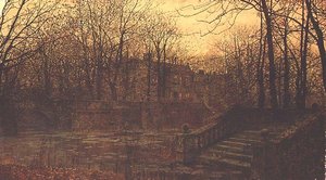 The Moated Grange av John Atkinson Grimshaw