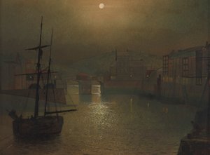 Whitby av John Atkinson Grimshaw