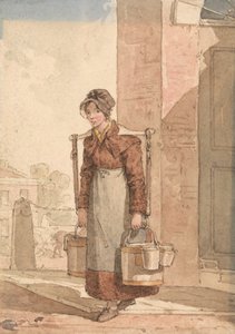 En melkepike av John Augustus Atkinson