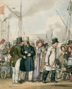 Ankommer Margate av John Augustus Atkinson