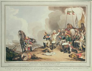 Returnerer takket være den allmektige Gud, 1814 av John Augustus Atkinson