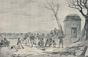 Skating i Hyde Park, 1807, 1920 av John Augustus Atkinson