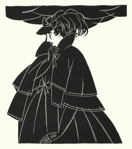 Illustrasjon for Madame Bovary av Gustave Flaubert (litho) av John Austen