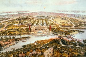 Central Park, sommer, ser sørover, 1865