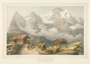Utsikt over Jungfrau fra Wengernalp