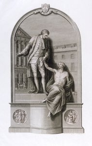 Monument til Sir Thomas Guy (1645-1724) ved Guy