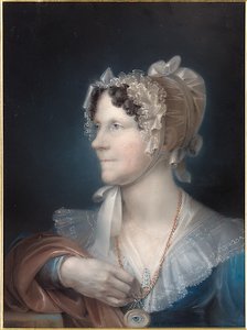 Portrett av kunstnerens kone, 1839