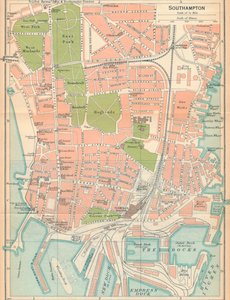 Southampton, 1900-tallet av John Bartholomew