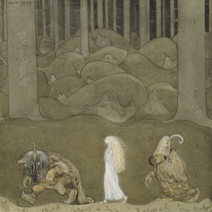 Prinsessen og trollene av John Bauer
