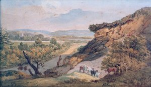 Ringwood (akvarell på papir) av John Bavistock Knight