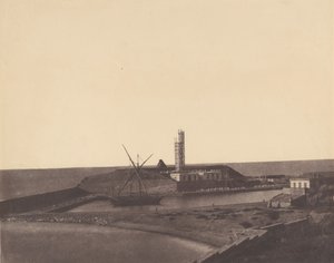 Båt i havn, Algerie, 1853-54.