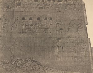Edfu-skulpturer og inskripsjoner på orientalsk ansikt av John Beasley Greene