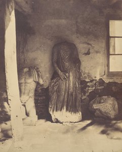Uten tittel [romerske skulpturer, Cherchell Museum], 1856.