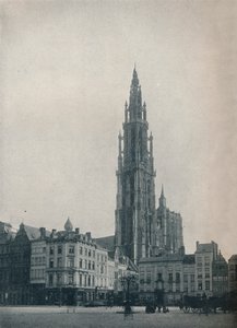 Vår Frue katedral, Antwerpen, Belgia, c1900 1914-1915
