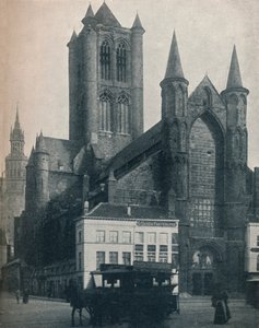 St. Bavo-katedralen, Gent, Belgia, c1900 1914-1915