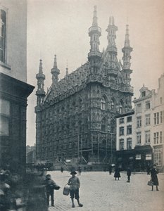 Rådhuset, Leuven, Belgia, c1900 1914-1915