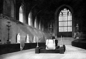 De liggende i delstaten William Gladstone, Westminster Hall, London, 1898 c1905.