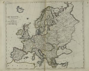 Europa, 1814 av John Bower