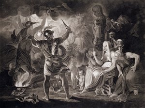 Macbeth, de tre heksene og Hecate, 1805