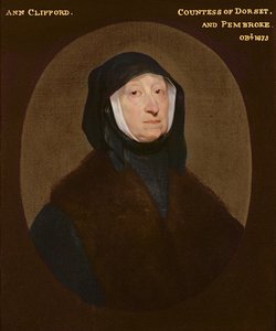 Lady Ann Clifford, grevinne av Dorset og Pembroke (d.1675) av John Bracken