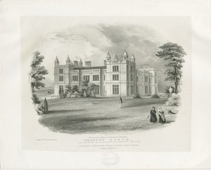 Drayton Bassett - "Drayton Manor": gravering