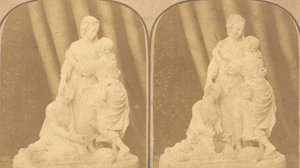 Et par tidlige stereografbilder av britiske statuer, 1850-1910-tallet av John Browning