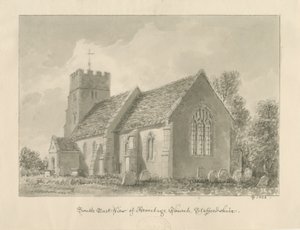 Armitage Church: sepia-tegning av John Buckler