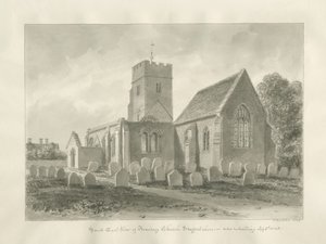 Armitage Church: sepia-tegning av John Buckler