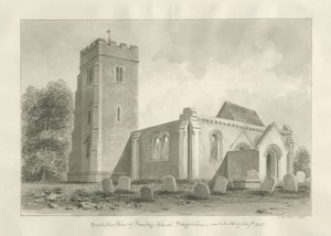 Armitage Church: sepia-tegning av John Buckler