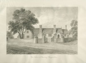 Armitage School: sepia-tegning av John Buckler