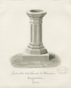 Burslem - Font ved St. John