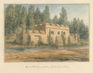Hampshire - Netley Castle, 1828 av John Buckler